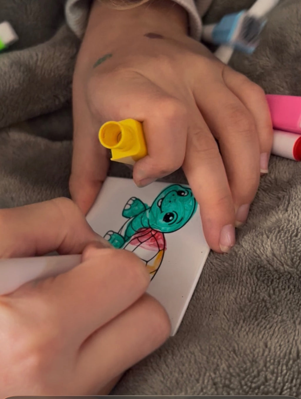 Coloring Magnets