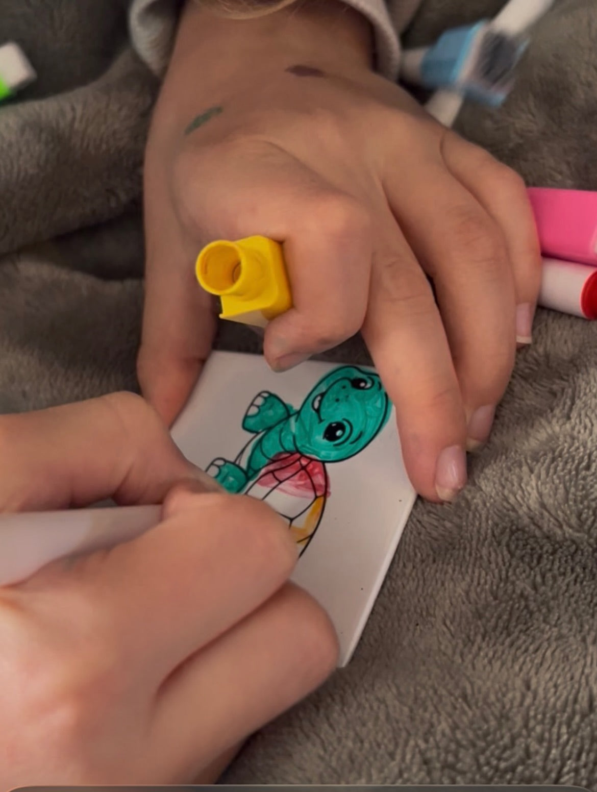 Coloring Magnets